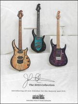 Dream Theater John Petrucci 2022 Ernie Ball Music Man Majesty JP15 guitar ad - £3.38 GBP