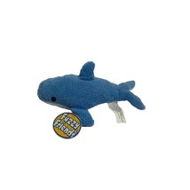 New Fuzzy Friends Plush Stuffed Animal Doll Toy Blue Shark 9 in Length - £5.45 GBP