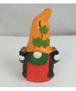 Greenbriar International Cute Garden Gnome With Acorns Hand Painted 5&quot; F... - $184.17 MXN