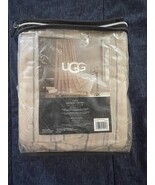 UGG Shower Curtain Quartz Striped 72x72 Bathroom  New Layla Cotton Cream... - $515.27 MXN