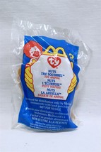 ORIGINAL Vintage 1999 McDonald&#39;s Ty Teenie Beanie Baby Nuts Squirrel - £11.72 GBP