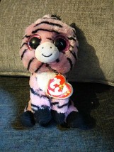 Ty Pink Zebra Soft Toy Approx 7&quot; - £7.04 GBP