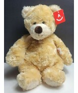 Aurora Puddin Bear Plush Honey Bown Eco Friendly Stuffed Animal Curly Sw... - $27.34 CAD