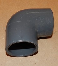 PVC 90 Degree Elbow 1 1/2&quot; Spears Grey D2467 SCH 80 USA PVC-I NSF-pw 137Y - $7.49