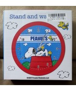 SNOOPY Smaller Wall Clock Brand New 6&quot; JAPAN TOREBA - $578.60 MXN