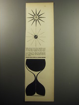1957 Howard Miller Clocks by George Nelson Ad - Spokes and stars that tell time  - £14.69 GBP