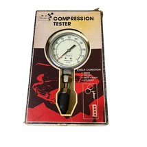 Sears Compression Tester with Box 244.2119 w/Instuctions Made USA Untested Vtg - $42.02