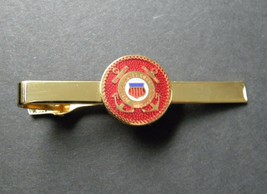 Uscg Coast Guard Tie Clasp Tie Bar 2.5 Inches With 3/4 Inch Emblem **New** - $7.59