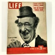 Life Magazine  October 23 1950 Ed Wynn, Winston Churchill Memoirs - £9.42 GBP