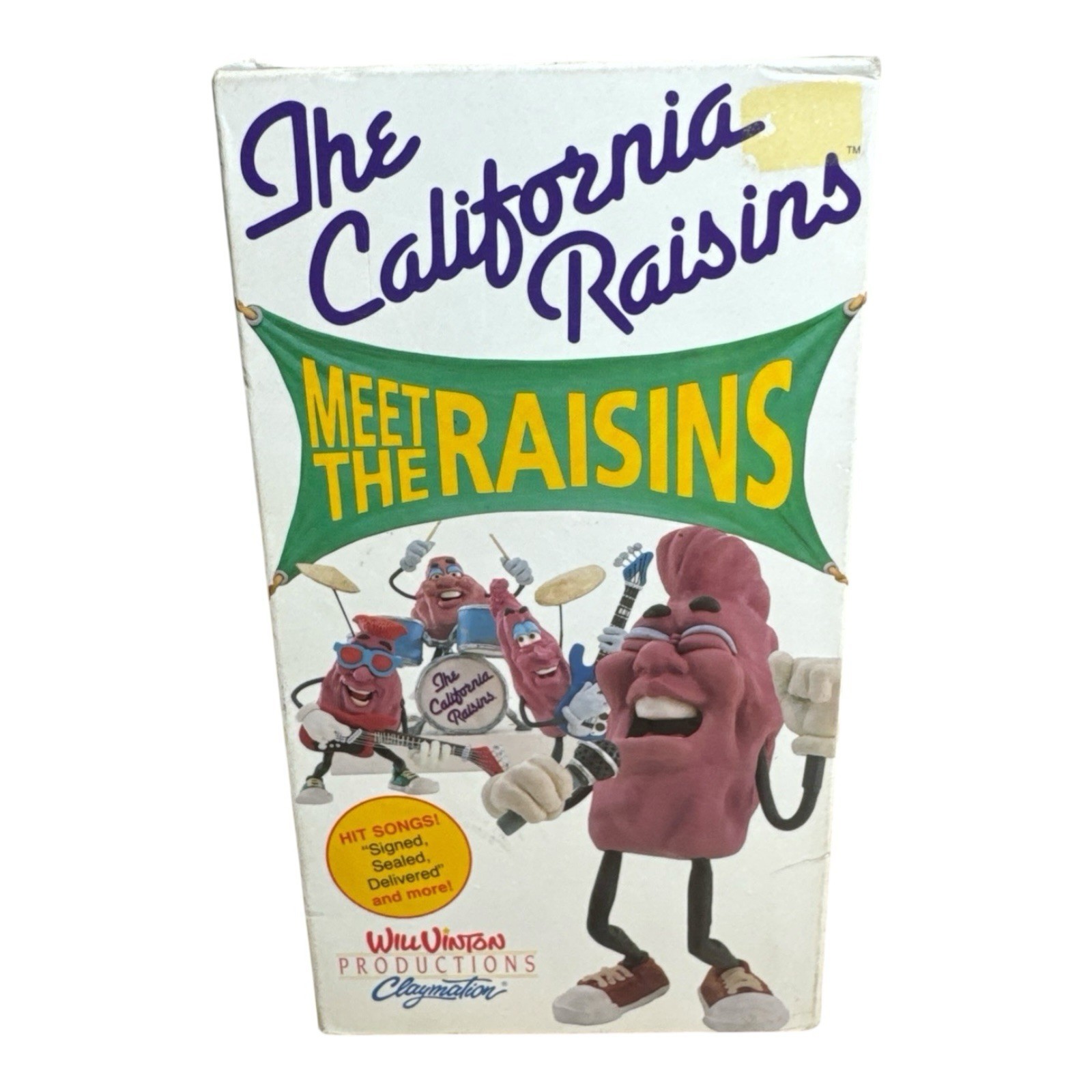 Meet The California Raisins Original 1988 VHS Claymation Film R&amp;B Group ... - $10.00