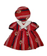 Vintage Polly Flinders 18 Months Sailor Dress Hat Red Anchor Stars Patri... - £37.18 GBP