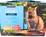 Kirkland Signature Chunks in Gravy Canned Cat Food Variety Pack 48Ct x 3... - $47.04