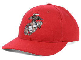 United States Marines USMC Adjustable Red Military Cap Hat by Top of the... - $17.09