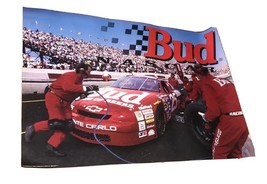 Budweiser Ken Schader Vintage Annheuser-Busch NASCAR Poster - $232.06 MXN