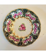 Morimura Antique Nippon Hand Painted Serving Bowl Roses Green Gold Gilt ... - $3,767.70 MXN