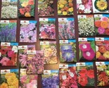 Nip Lot Of 15 Flower Seeds Packed For 2022 Season Burpee Brand Sealed - $51.13