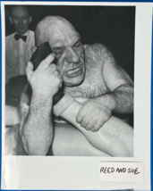 1930s 1940s Wrestler, Oversized Photo, 11 x 14, Maurice Tillet, Shrek - £43.13 GBP