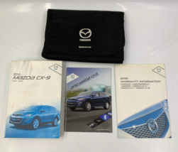 2010 Mazda CX-9 CX9 Owners Manual Handbook Set with Case OEM J01B30047 - $35.99