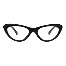 Womens Low Cateye Eyeglasses Lollita Fashion Clear Lens Glasses UV 400 - £7.89 GBP+