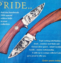 1977 NRA Special Edition Knife Collectible Advertisement Hunting Knives ... - $19.99
