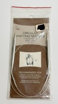 Sears Circular Knitting Needles Size 10 1/2 29 inch - $91.31 MXN