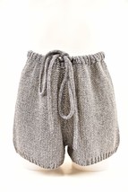 ONE TEASPOON Womens Shorts Knitted Grey Size S - £37.98 GBP