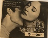 The Monroes Tv Series Print Ad Vintage William Devane TPA2 - $5.93