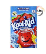 12x Packets Kool-Aid Mixed Berry Flavor Caffeine Free Soft Drink Mix | .... - £7.65 GBP