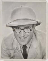 Harold Lloyd Signed Autographed Photo - Safety Last w/COA - £457.89 GBP