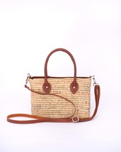 straw bag French Basket Natural Bag, Beach Bag, Handmade Bag, Morocco Bag, Moroc - £59.80 GBP