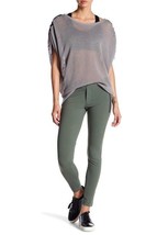 Anthropologie Pant Blanc Noir Triumph Skinny Stretch Zipper Green Pants ... - £37.84 GBP