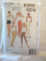 Kwik Sew 2303 Leggings &amp; Shorts pattern sz XS - XL  Hips 32.25 - 47&quot; - $10.00