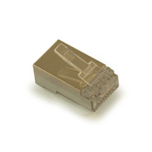 Rj45 Modular Plugs For Cat6 **Shielded** Wire Pkg Of 100 - $35.14