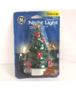 New Vintage 2004 GE 4W 120VAC Indoor Christmas Tree Night Light Sealed - $232.43 MXN