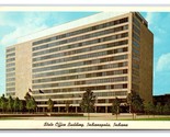 State Office Building Indianapolis Indiana IN Chrome Postcard H30 - $1.93