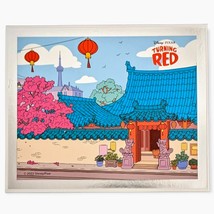 Turning Red Disney Movie Club Lithograph - $4.90