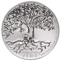 2022 5 oz Niue Silver Tree of Life Coin High Relief BU (Limited Mintage ... - $274.97