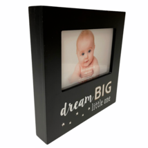 Baby Photo Frame Dream Big Little One Wood By Little Blossoms For Pearhe... - $12.66