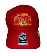 NEW Kansas City Chiefs NFL &#39;47 Clean Up Brand Red  Adjustable Strapback Hat - $25.73