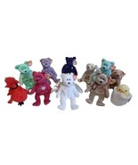Ty Beanie Babies Lot of 11 w Tags Princess Valentina Kicks Pecan Almond ... - €20,17 EUR