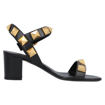 Valentino Roman Stud Sandals Women Black Size 36 - $649.80