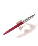 Vintage Red Parker Jotter Ball Pen USA Recessed button NICE Old Mark Exc... - $380.40 MXN