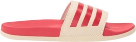 adidas Unisex Adult Adilette Slides, Wonder White/Vivid Red/Gold Metalli... - $44.98