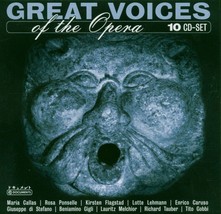 Great Voices Of The Opera [Audio CD] Maria Callas; Rosa Ponselle; Kirste... - $428.54 MXN