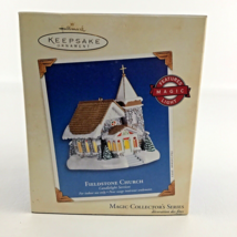 Hallmark Keepsake Ornament Candlelight Services #6 Fieldstone Church New... - $17.77