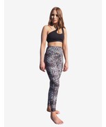 CELINE LEGGINGS BLACK SNOW LEOPARD - $100.99