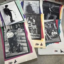 Lot 6 Rare 1990’s Justin Western Advertisement Posters 24”x36”- Country Music - £27.33 GBP