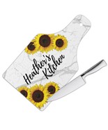 Sunflower Kitchen Personalized Name : Gift Cutting Board Flower Floral Y... - £23.96 GBP