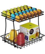 2 Tier Coffee Pod Holders, Coffee Storage Holder for Counter 28 Pod Pack... - £14.55 GBP