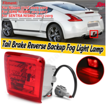 Rear Fog Tail Light Lamp Bumper Center For Nissan 370Z 09-19 SENTRA JUKE 17-19 - £33.62 GBP